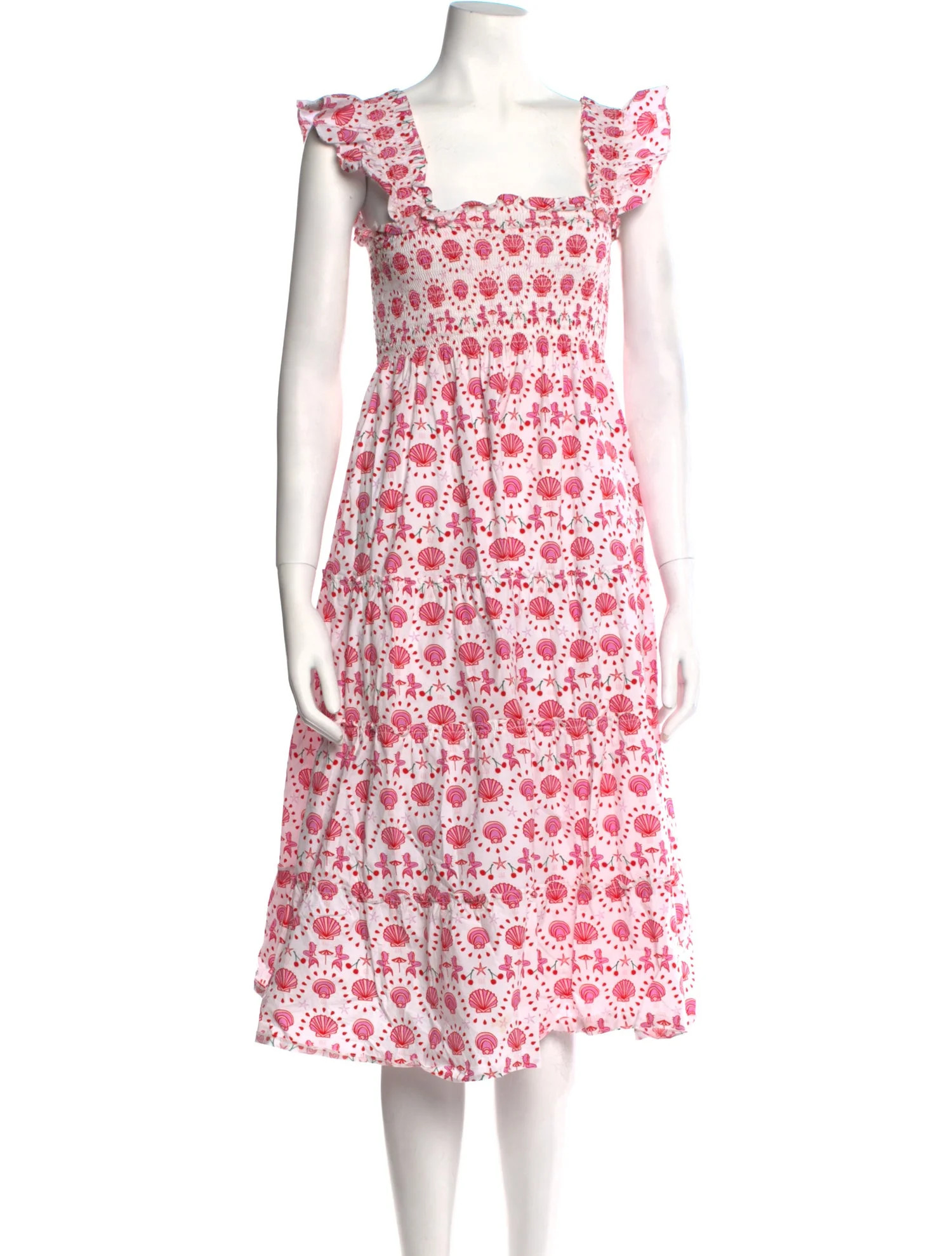 Floral Print Midi Length Dress | The RealReal