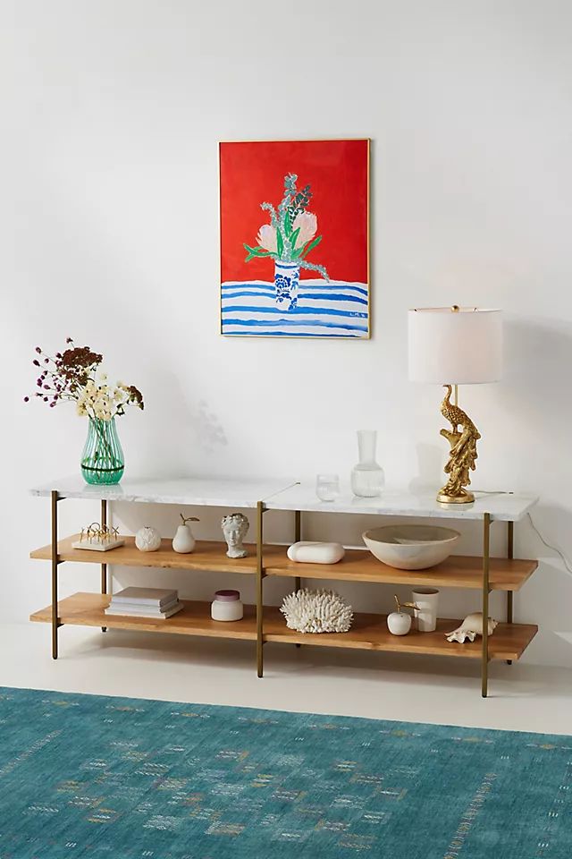 Maya Open Shelf Console | Anthropologie (US)