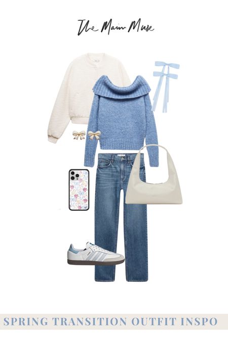 Spring transition outfit idea

Powder blue, samba sneakers, bow earrings, bow hair, cream jacket, capsule wardrobe, sneakers, Amazon favorites, Amazon fashionn

#LTKfindsunder50 #LTKstyletip #LTKSpringSale