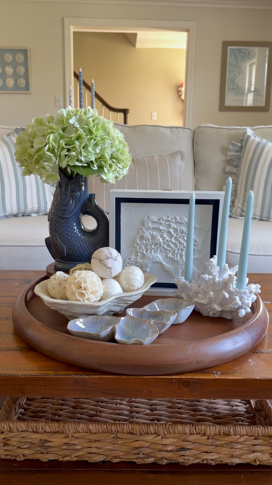 This new coastal collection is giving me life and when I saw this fish vase I had to have it! 

#LTKHome #LTKSeasonal