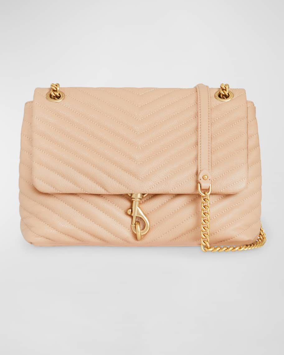 Rebecca Minkoff Edie Flap Quilted Leather Chain Shoulder Bag | Neiman Marcus
