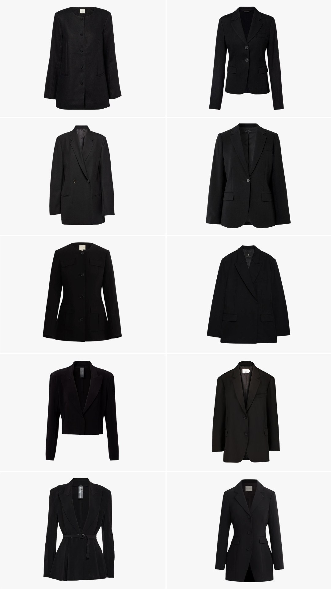 Black blazers under $600 

 