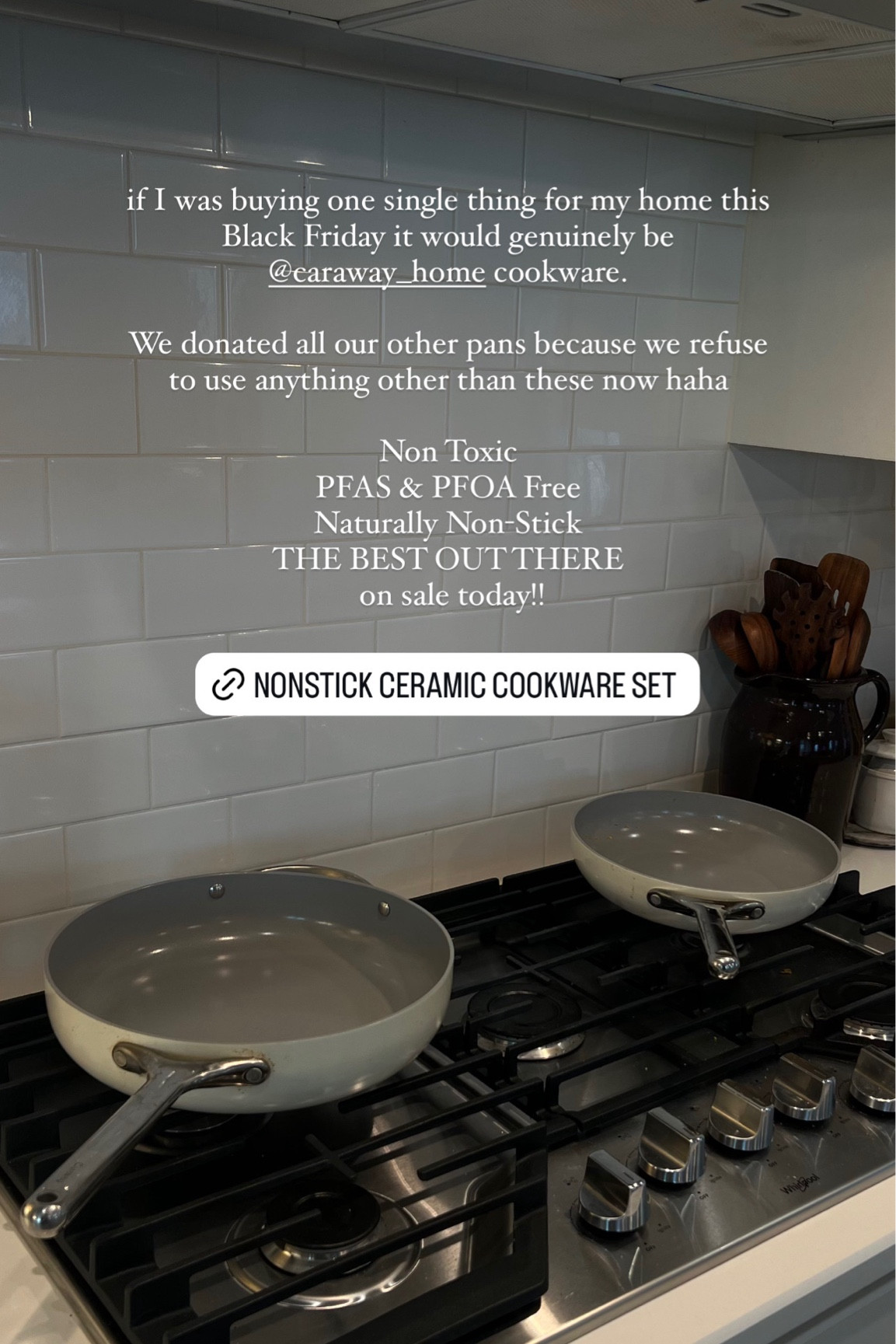 Caraway pan set on sale for Amazon Black Friday! 

#LTKCyberWeek #LTKHome #LTKGiftGuide