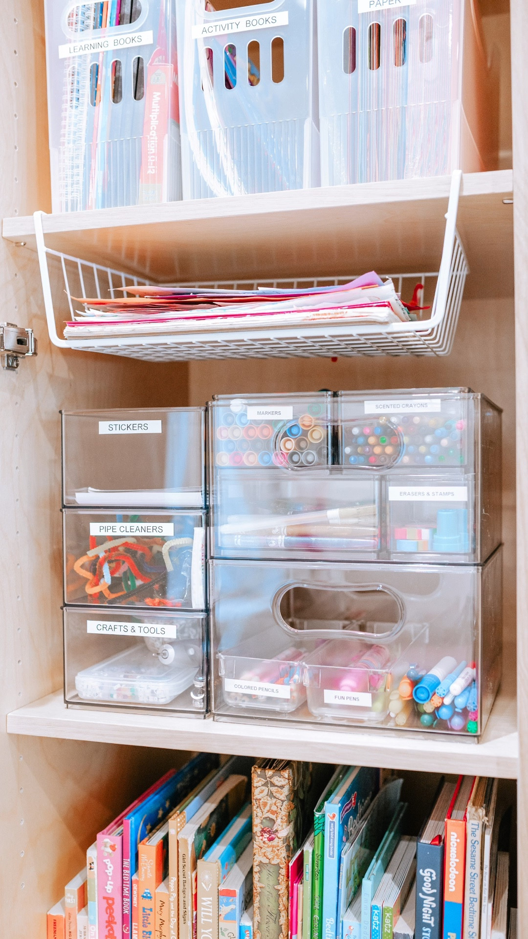 Back to school art supply organizing!

#LTKfamily #LTKhome #LTKBacktoSchool