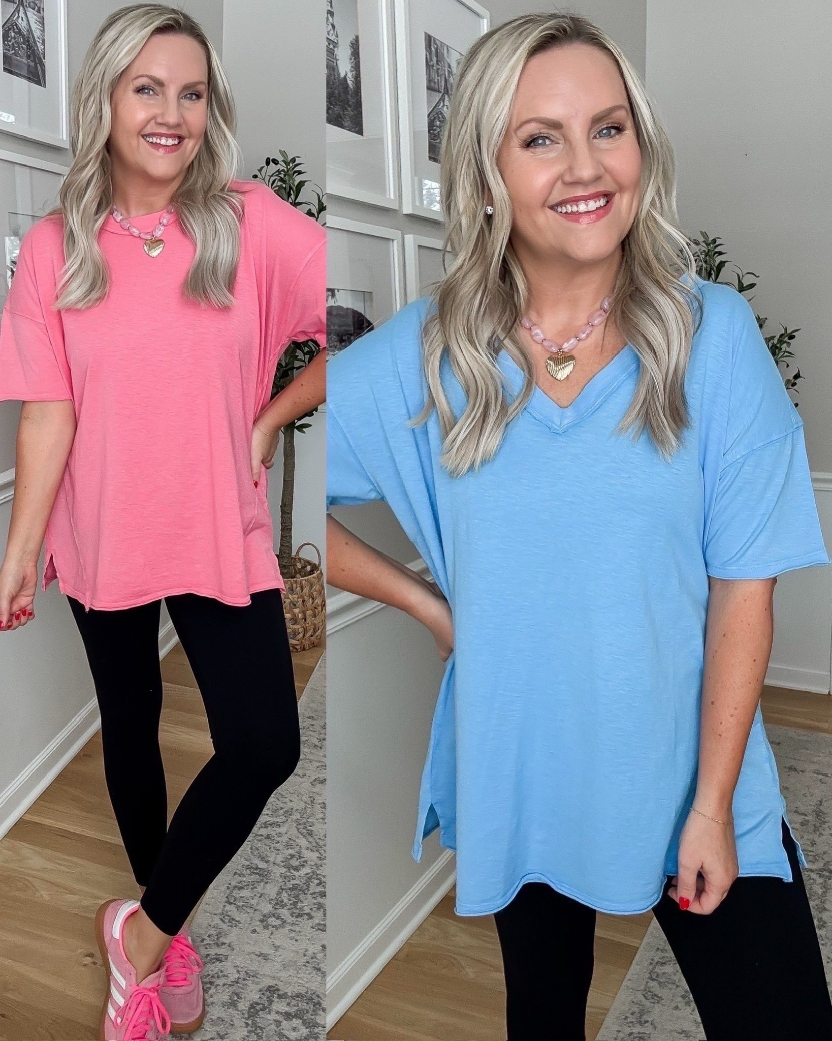 Aerie t shirt, leggings T-shirt, elevated casual, spring tops, blue t shirt, pink t shirt, Lovelylifestyling

Casual outfit inspo, spring outfit, running errands, loungewear, lovelylifestyling

#LTKootd #LTKSpringSale #LTKSeasonal
