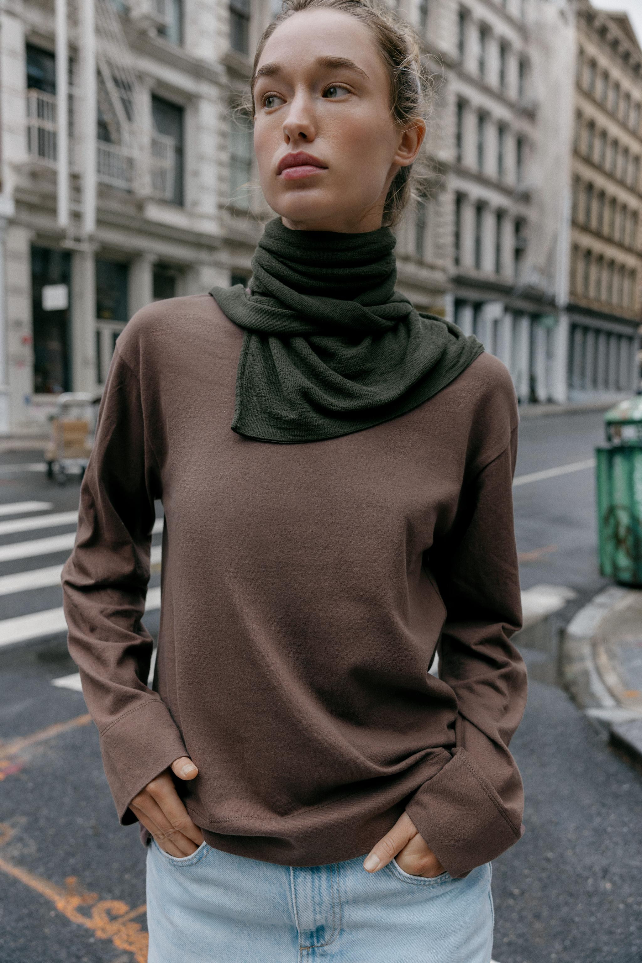 RUSTIC COTTON T-SHIRT | Zara US