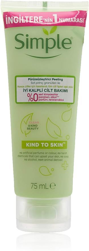 Simple Kind to Skin Smoothing Facial Scrub 75 ml | Amazon (US)