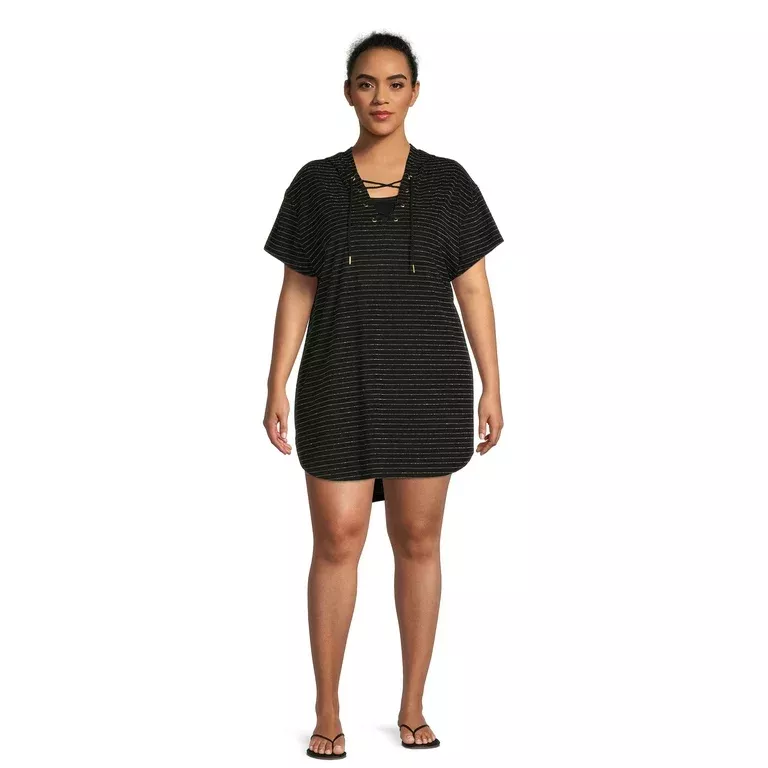 Walmart plus size hot sale cover ups