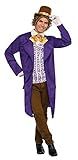 Rubie's Men's Willy Wonka and the Chocolate Factory Deluxe Willy Wonka Costume | Amazon (US)