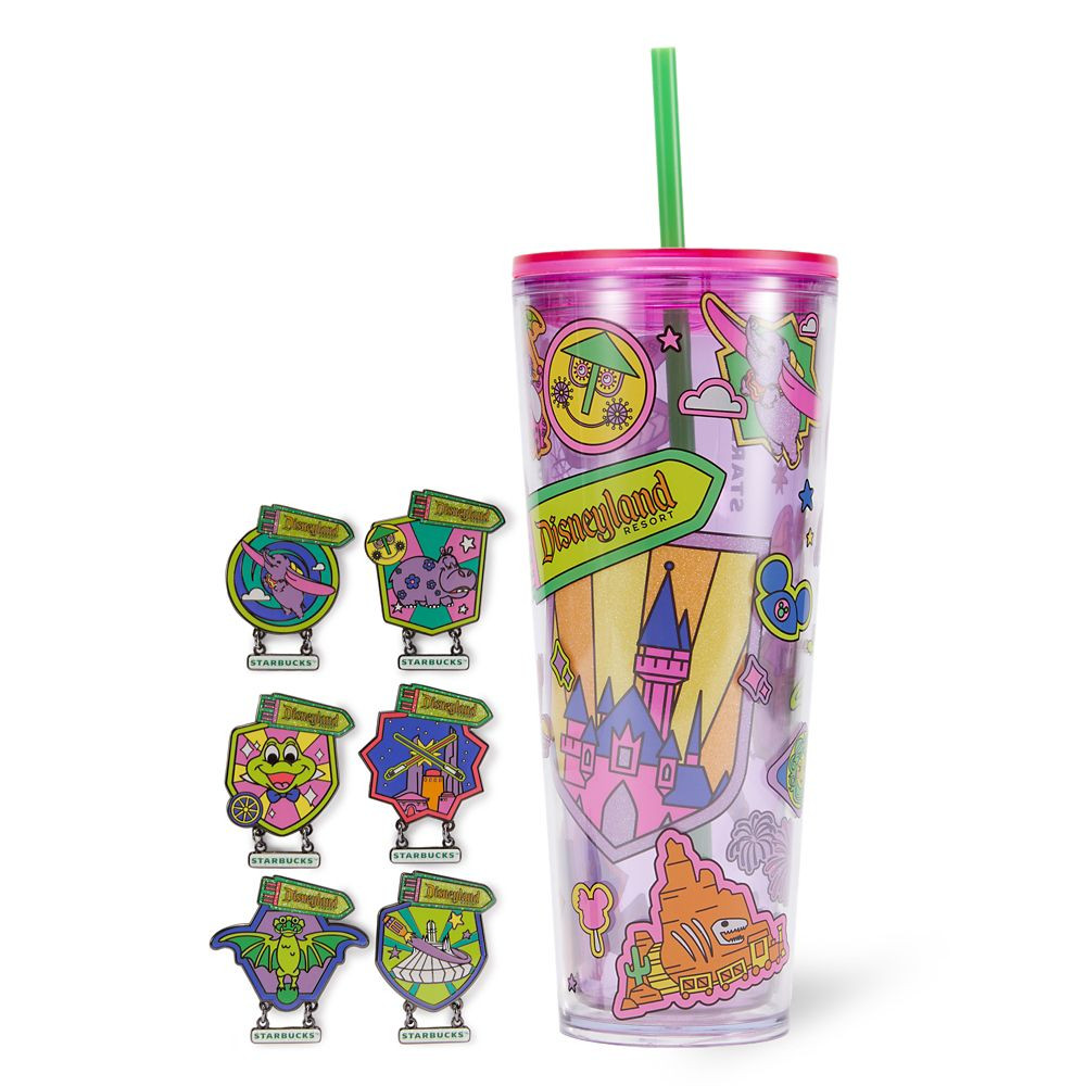 Disneyland 24 oz. Starbucks Tumbler with Mystery Pin Blind Pack – 2-Pc. | Disney Store