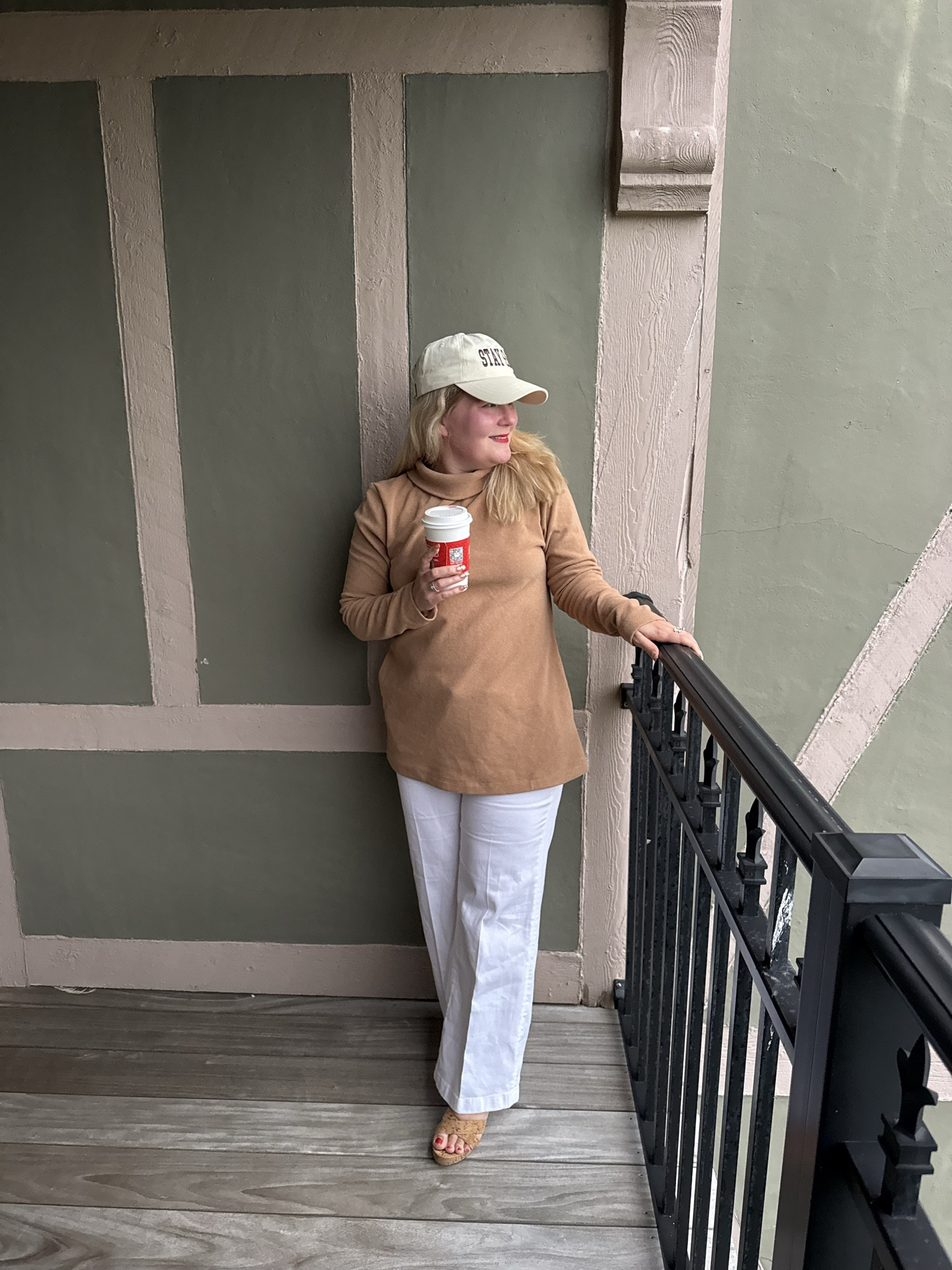 I love white pants and paired with a dudley it is the perfect summer to fall transition.

#LTKootd #LTKPetite #LTKWorkwear