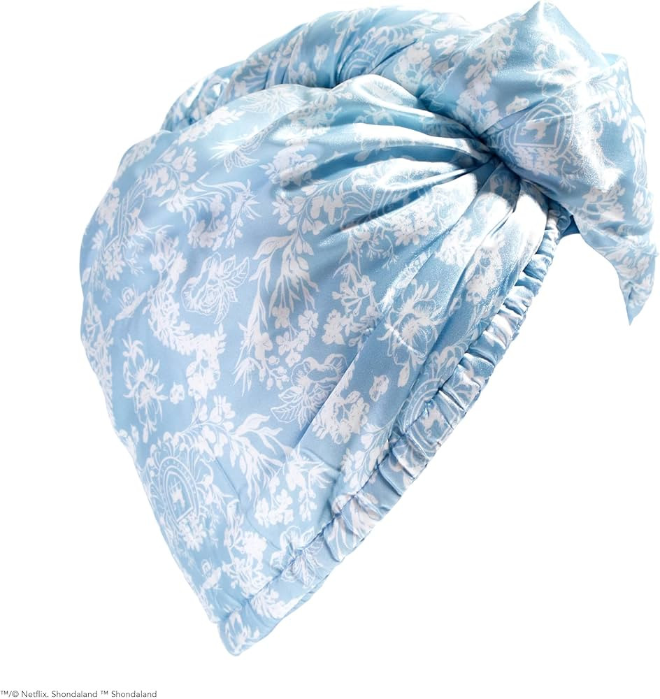 Kitsch Bridgerton x Satin Wrapped Microfiber Hair Towel Wrap for Women - Quick Dry Towel | Microf... | Amazon (US)