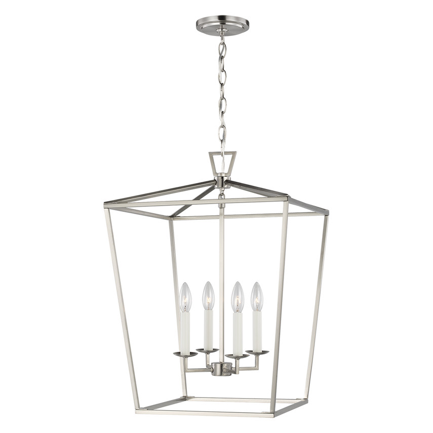 Dianna Four Light Medium Lantern | Visual Comfort