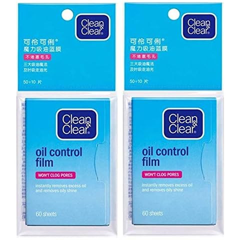 Beauty Kate Compatible Oil Control Film Replacment for Clean & Clear Oil-absorbing Sheets,5 Pack ... | Amazon (US)