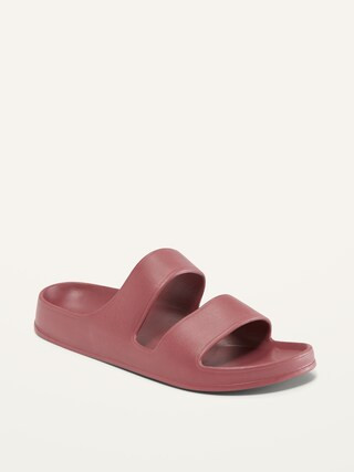 Solid-Color EVA Double-Strap Slide Sandals for Women | Old Navy (US)