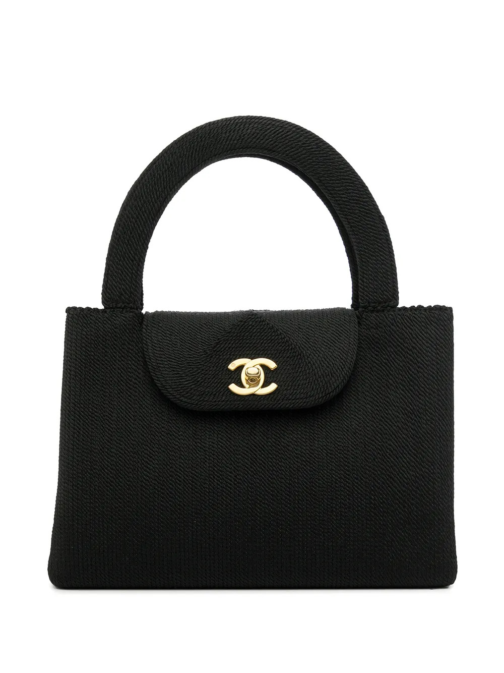 1997-1999 CC Turn-lock top-handle bag | Farfetch Global