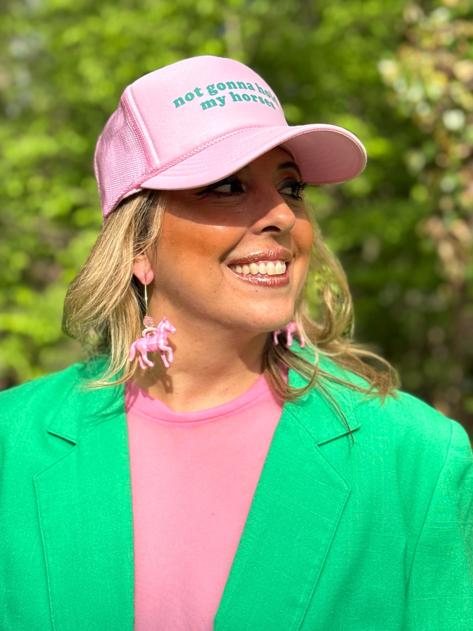My derby look!
Obsessed with these earrings !! And look how fun my hat is!
Xoxo Poshteacher 

#LTKU #LTKMothersDay #LTKdayinmylife