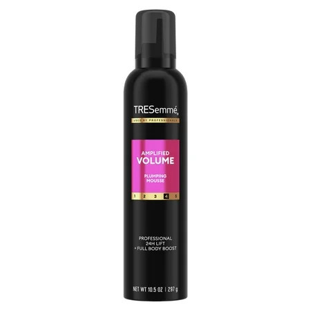 Tresemme Plumping Mousse Amplified Volume for 24H Lift and Body with Pro Lock Technology 10.5 oz | Walmart (US)