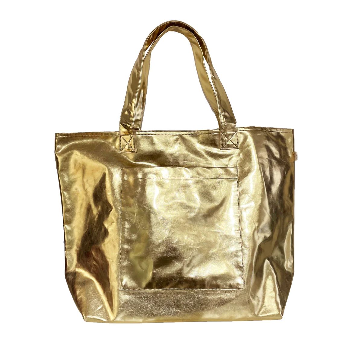 Gold Metallic Everything Bag | Quilted Koala