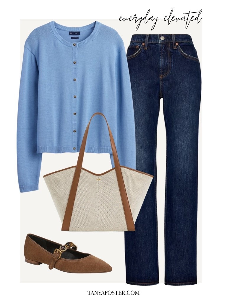 Chic everyday look! Jeans and sweater on sale today!

#LTKSeasonal #LTKootd #LTKSaleAlert