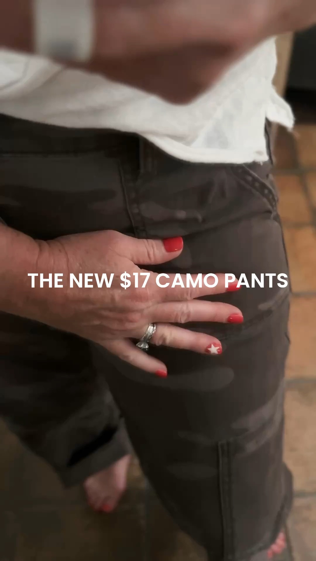 New camo print for the viral $17 camo pants from Walmart! Had to give a sneak peek of these, they are so good!! Super comfy and stretchy and so versatile!! Available in three link options hurry and grab a pair while you can. These will sell out. I am wearing a medium long ￼

#LTKSaleAlert #LTKootd #LTKOver40