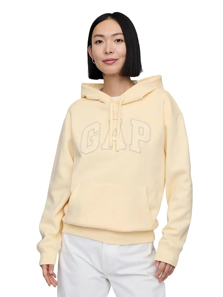 GAP Women's Logo Hoodie Hooded Full Zip Sweatshirt | Amazon (US)