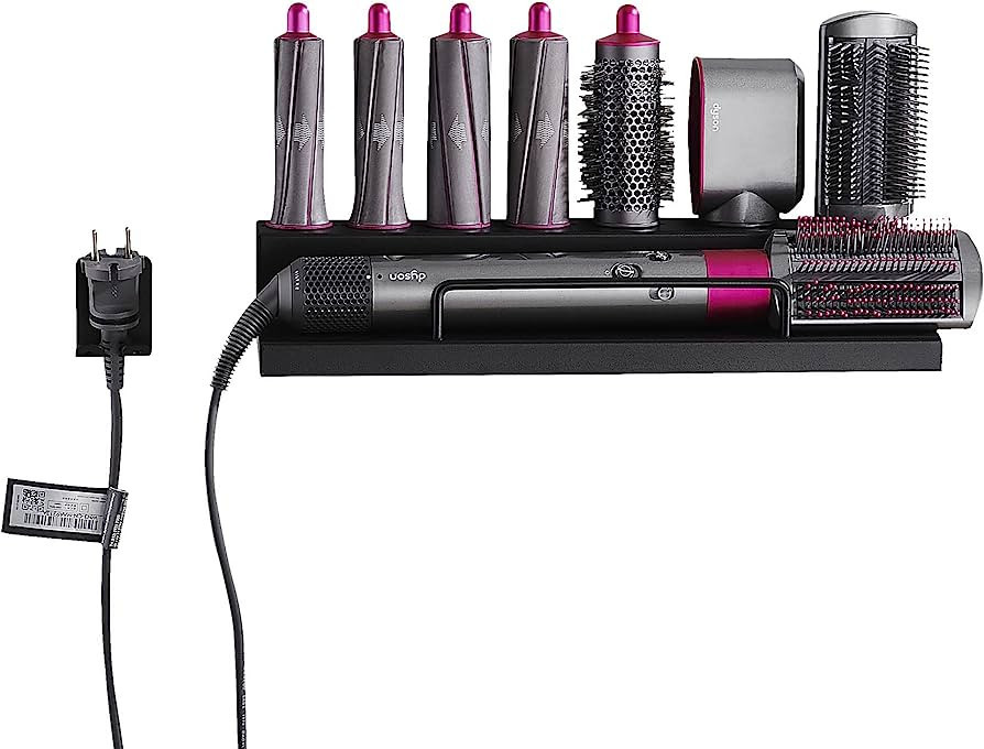 Holder Storage Stand Rack Wall Mount for Dyson Airwrap Curling Iron Accessories,Bathroom Organize... | Amazon (US)