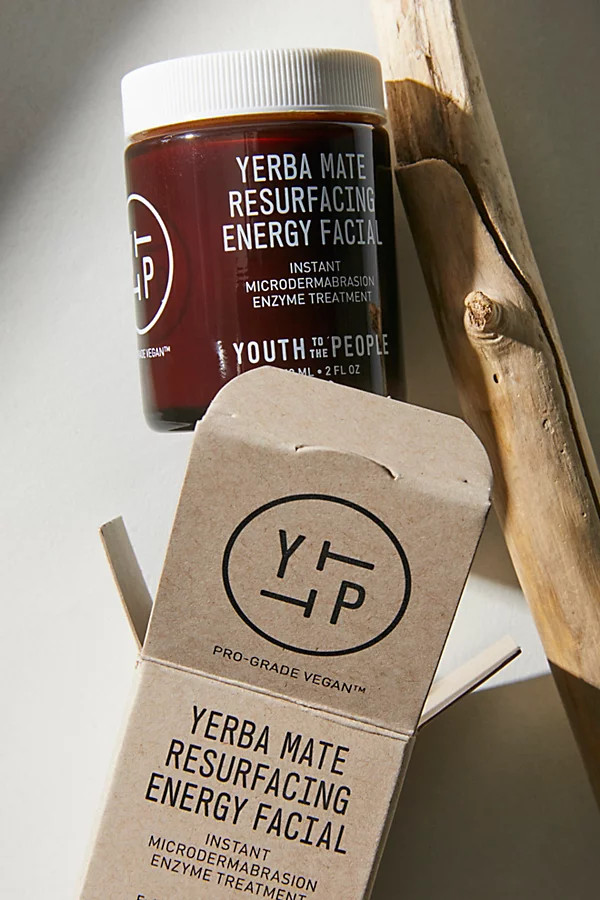 Youth To The People Yerba Mate Resurfacing Energy Facial by Youth to the People at Free People, One, | Free People (Global - UK&FR Excluded)
