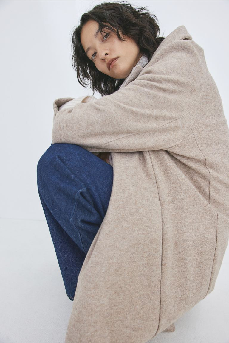 Abrigo de botonadura sencilla | H&M (FR, IT, ES, PT, BE)
