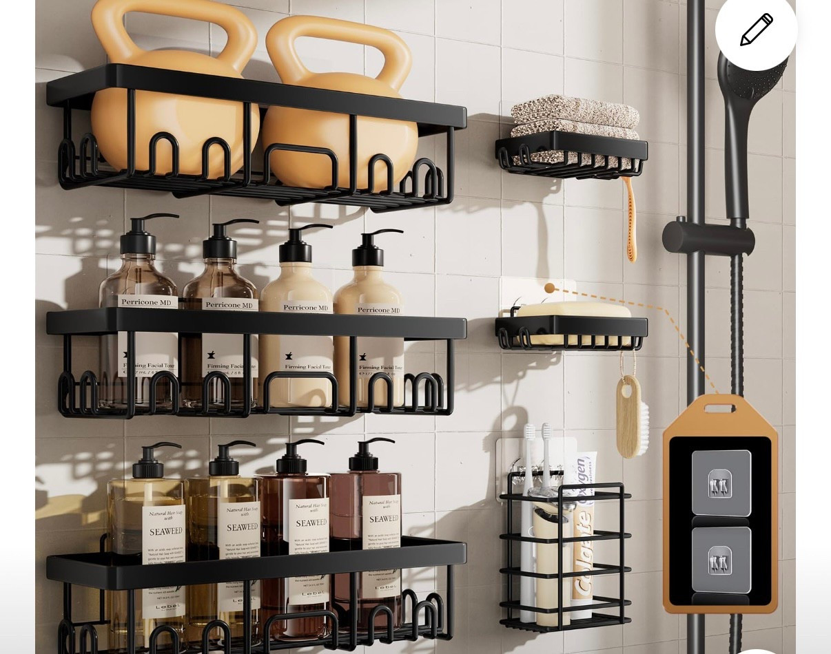 Bathroom organizer @home @decor #home #bathroom #decor 

#LTKHome #LTKFindsUnder50 #LTKStyleTip