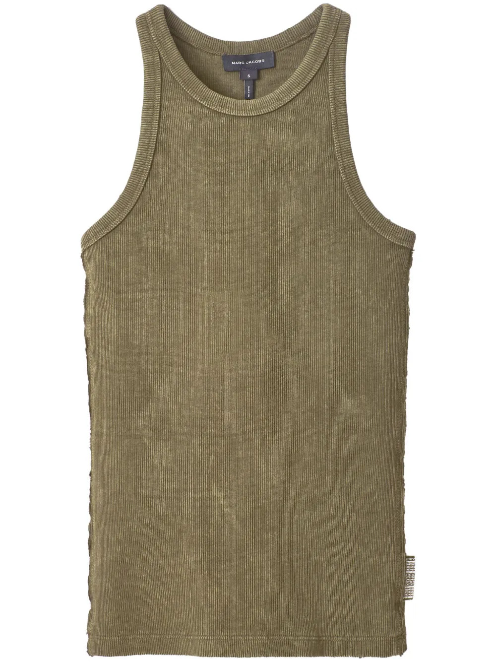 Marc Jacobs Grunge Ribbed Tank Top - Farfetch | Farfetch Global