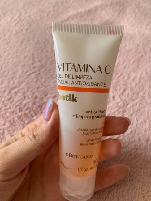 Gel de Limpeza Facial Antioxidante Vitamina C Botik 50g | oBoticario (BR)