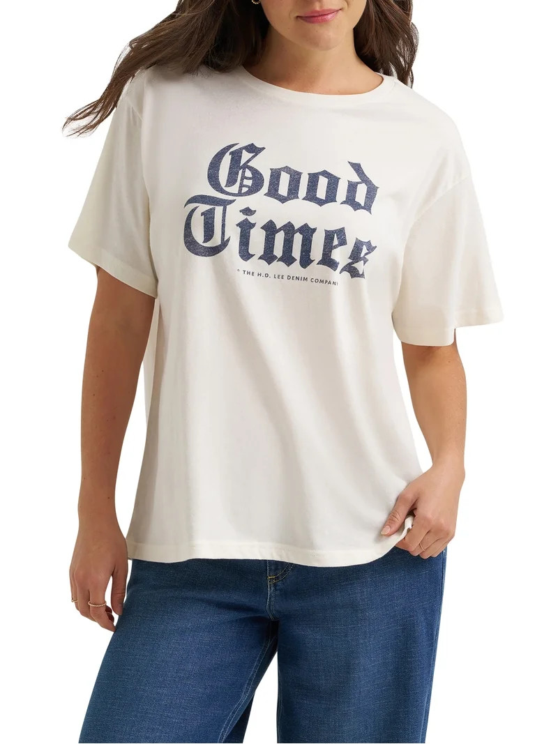 Lee\u00ae Women's Logo Tee, Sizes S-XXL | Walmart (US)