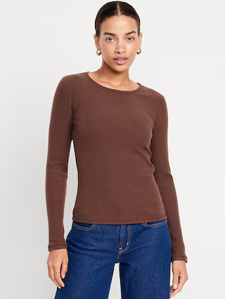 Slim Plush-Knit T-Shirt | Old Navy (US)