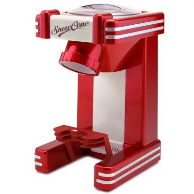 Nostalgia Retro Single Countertop Snow Cone Maker, Includes 1 Reusable Plastic Cup, Stainless Steel Blades | Wayfair North America