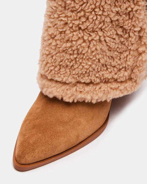 LIVVY FAUX SHEARLING TAN | Steve Madden (US)