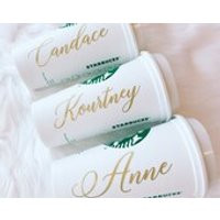 Script Name Starbucks Cup, Best Friend Gift, Valentines Kids, Valentines Gift Personalized, Galentines Day | Etsy (US)