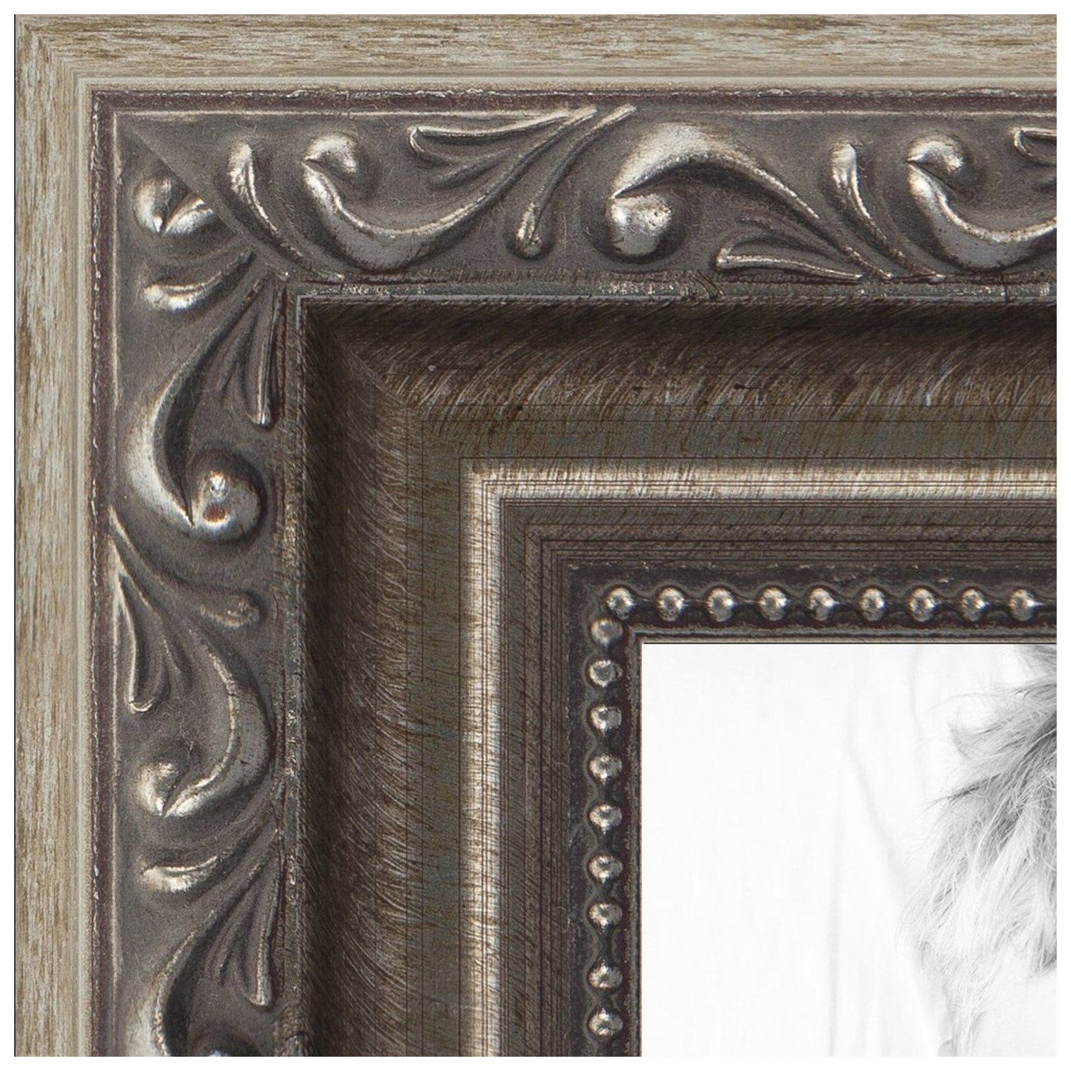 ArtToFrames 12x24 Inch Silver Picture Frame, This Silver Wood Poster Frame is Great for Your Art ... | Walmart (US)