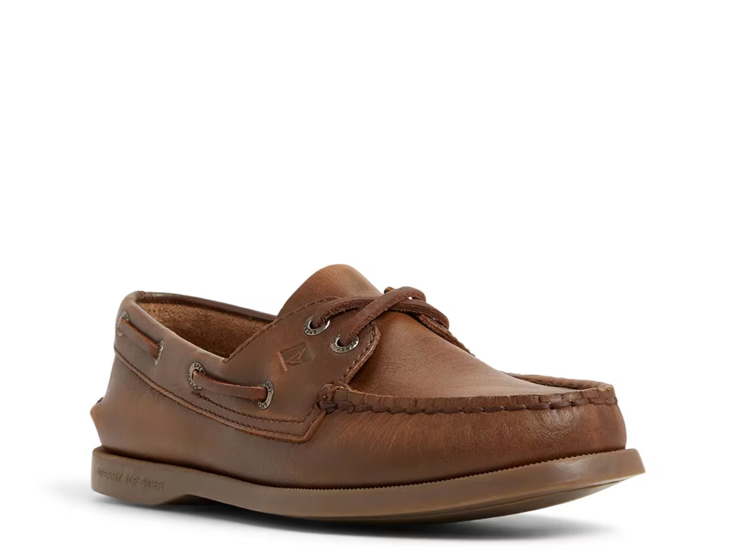 Sperry Authentic Original 2Eye Boat Shoe | Women's | Brown Leather | Size 8.5 | Boat Shoes | DSW