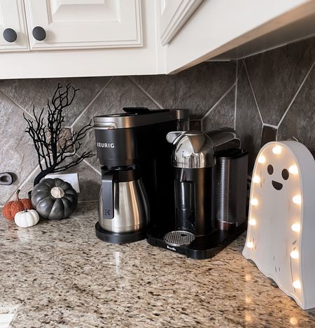 Went light on the Halloween decor this year with the move but linking how to get our kitchen decor look! You could add some spiderwebs etc too to make it extra festive

(Coffee bar, coffee setup, Halloween decorations, cutting board, cheese board, serverwear, serving tray, target finds, target deals, Walmart, Amazon finds, pumpkins, fall decor kitchen decor, home design, modern home, led sign, Halloween tree, seasonal decor, holiday decor, ceramic pumpkin, keurig, nespresso, kitchen counter decor, wedding registry must haves, home styling, design tips) 

#LTKSeasonal #LTKHoliday #LTKhome