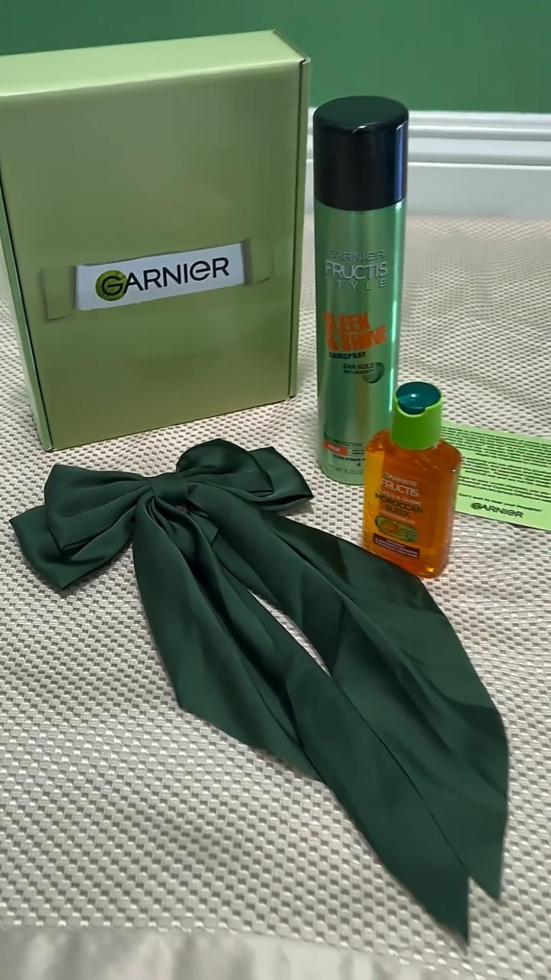 Your style logged in for the season
Thanks to Garnier for the free product @garnierusa @garnier 
#garniergiftedme 
✨Moroccan sleek, soothing oil.
Nourishing oil infused with vitamin E and sustainability source organ oil for Moroccan.Frizz and flyaway gone upon contact 

💚Sleek and shine anti-humidity hairspray
Smoothing hairspray that provides an ultra stronghold for 24 hour, your style stays sleek and shiny, even extreme humidity 
#hair #sleek #keepsmiling #2026

#LTKgrwm #LTKU #LTKBeauty