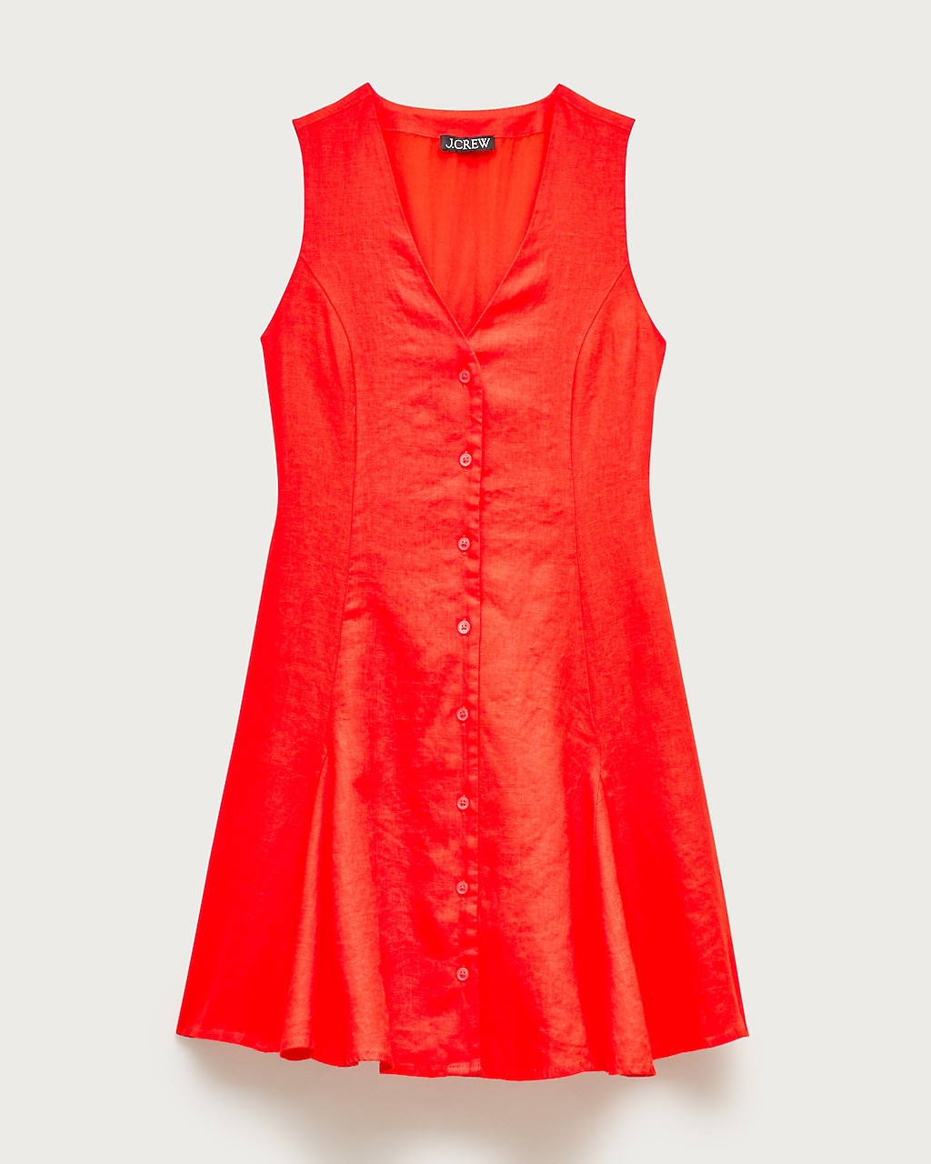 Linen mini dress | J. Crew US