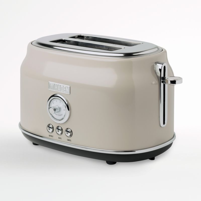 Haden Putty Dorset 2-Slice Toaster + Reviews | Crate and Barrel | Crate & Barrel