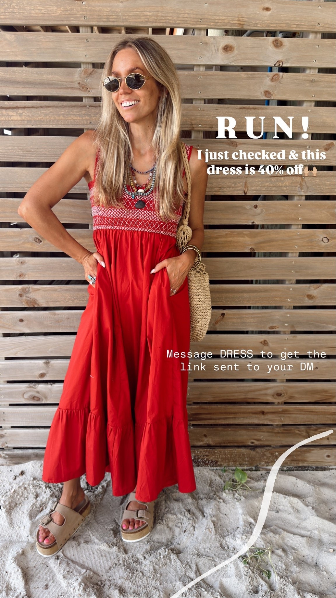 I just checked & this gorgeous red dress is 40% off🙌🏼 pay way less than I did! 

Wearing size small (my tts)

5’5” // 120 lbs

#LTKootd #LTKdayinmylife #LTKgrwm
