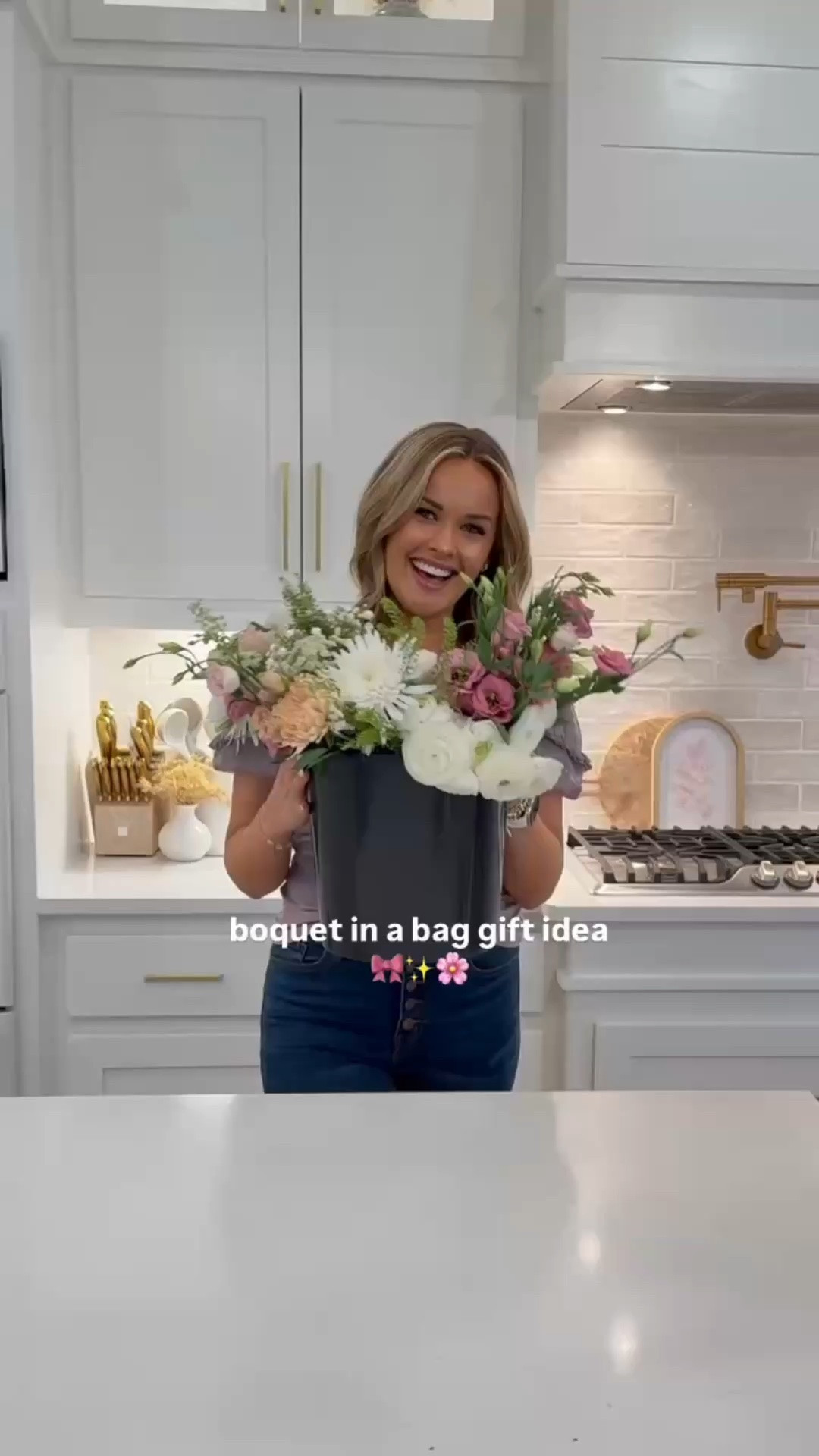 Making a bouquet in a bag💐 


 Flower floral design bouquet Amazon finds unique gifts gifting ideas diy

#LTKmomlife #LTKSeasonal #LTKHome