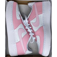 Custom Nike Air Force 1 X Pink Colour Block | Etsy (CAD)
