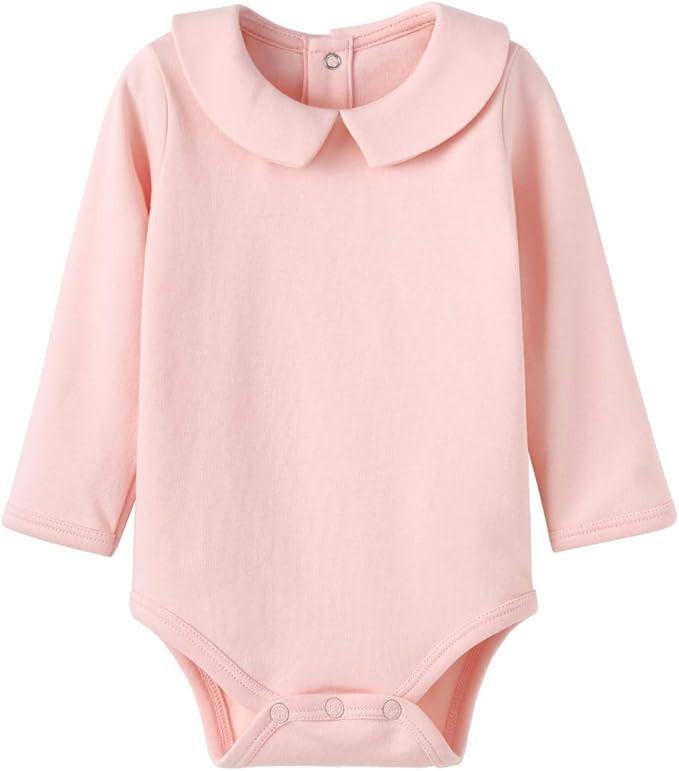 pureborn Baby Boys Girls Bodysuit Super Soft Cotton Romper 0-24 Months | Amazon (US)