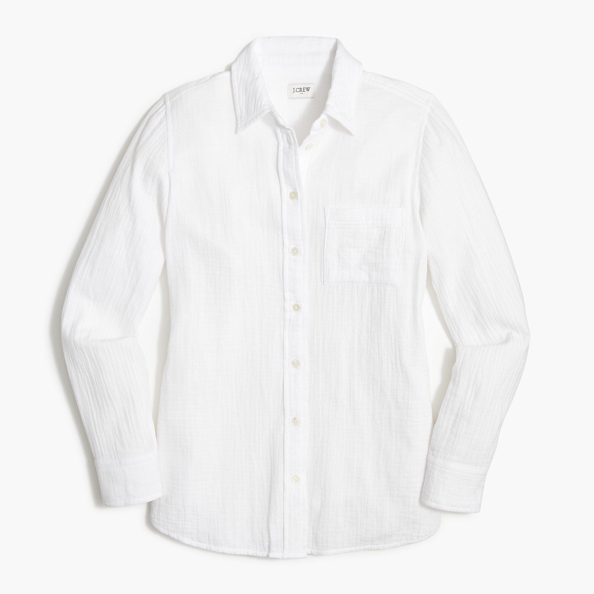 Gauze button-up shirt | J.Crew Factory