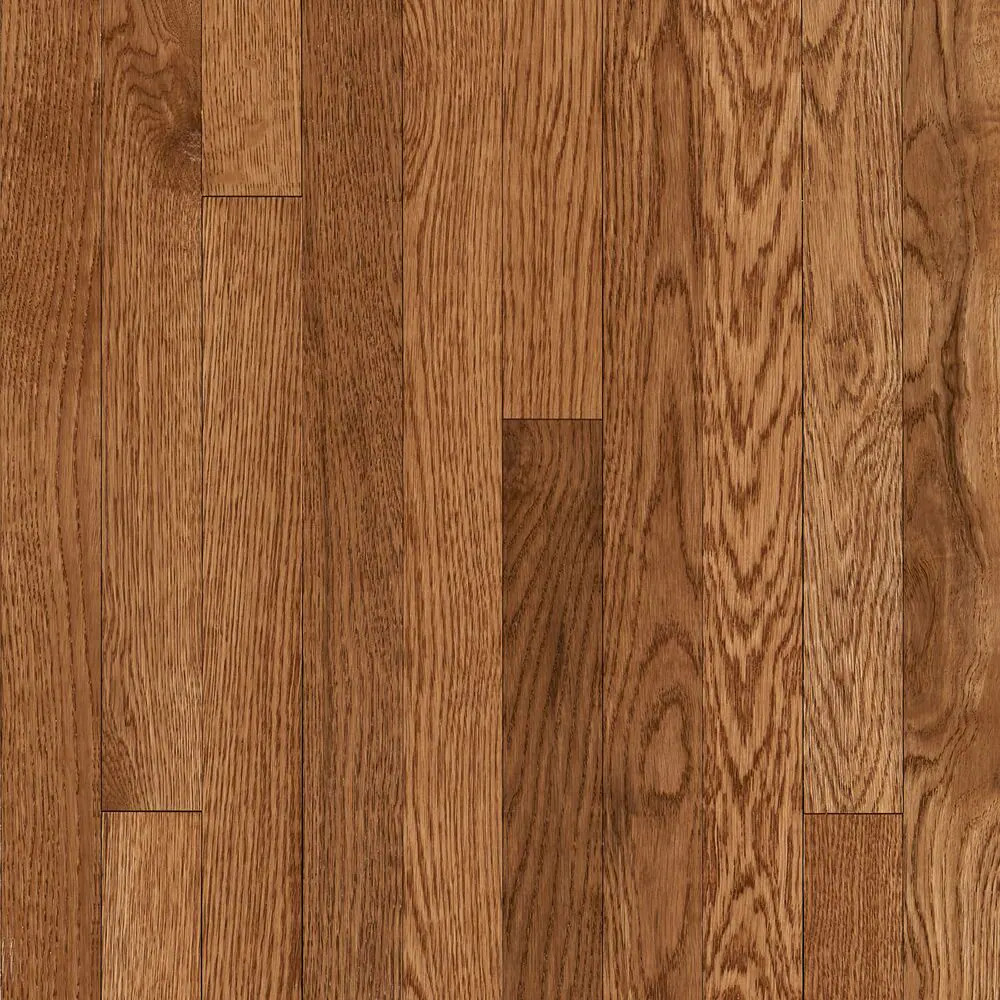 Bruce Addison Spice Oak 3/4-in T x 2-1/4-in W Smooth/Traditional Solid Hardwood Flooring ( 20.0-s... | Lowe's