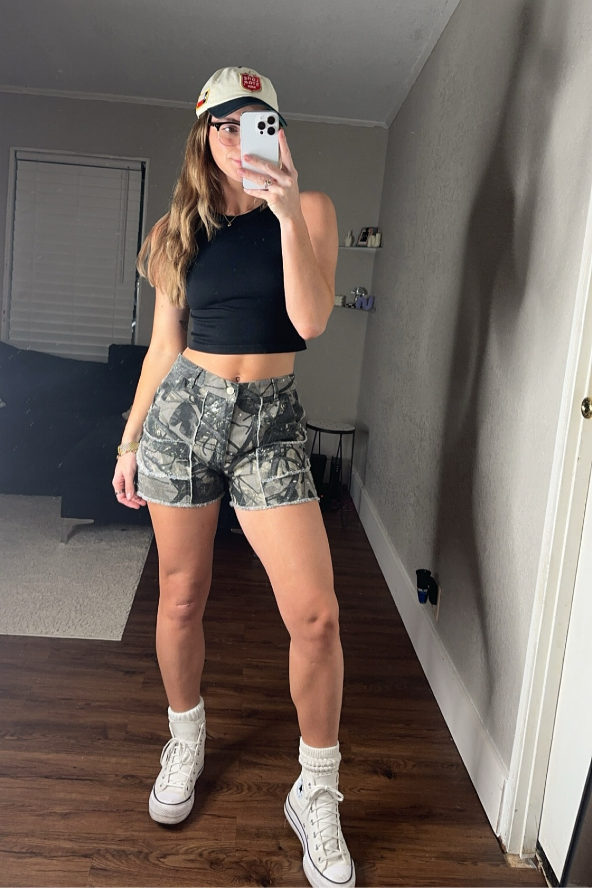 Camo pants camo shorts Amazon outfits Amazon finds cool girl cool mom trucker hats ball caps camo trend comfy style spring outfits 

#LTKshoecrush #LTKstyletip #LTKSeasonal